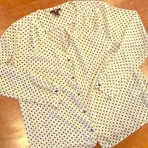 H&M Checkered Blouse